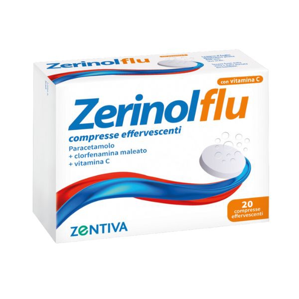 Zerinolflu Compresse Effervescenti 20 Compresse