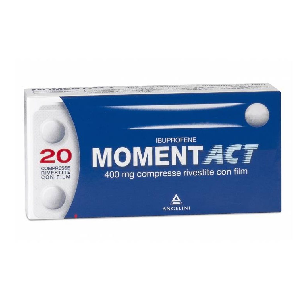 Momentact 400 Mg Compresse Rivestite Con Film 20 Compresse In Blister In Pvc Pvdc Al