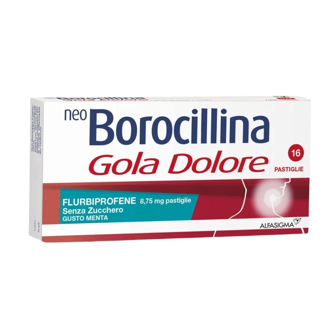 Neoboro Golado 8,75 Mg Pastiglie Senza Zucchero Gusto Menta 16 Pastiglie