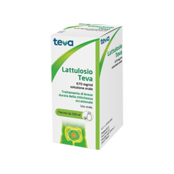 Lattulosio Te 670 Mg Ml Soluzione Orale Flacone In Pet Da 200 Ml