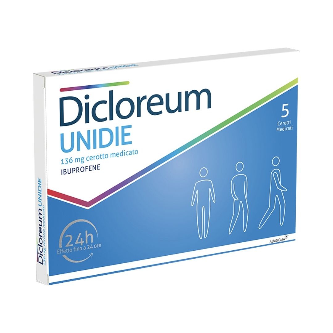 Dicloreum Unidie 136 Mg Cerotto Medicato 5 Cerotti