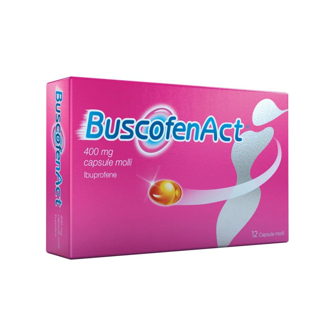Buscofenact 400 Mg Capsule Molli 12 Capsule In Blister Pvc/Pe/Pvdc-Al