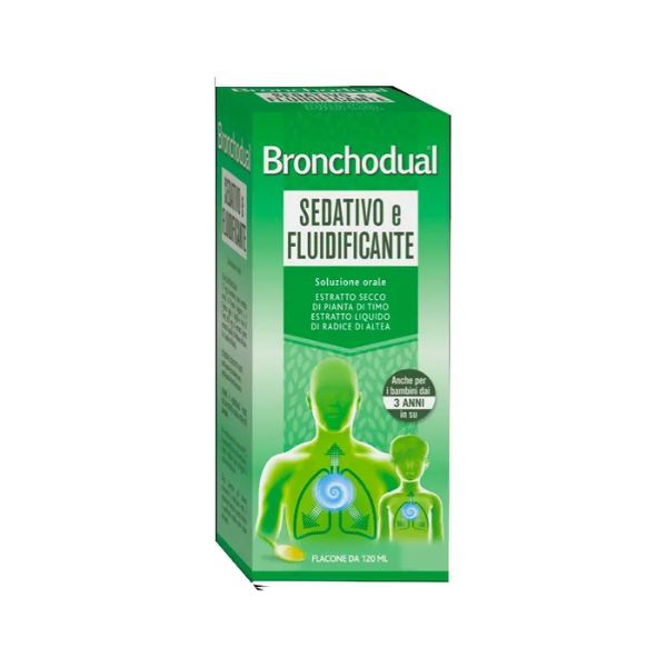 Bronchodual Sedativo Flu Soluzione Orale Flacone Da 120 Ml Con Bicchierino Dosatore