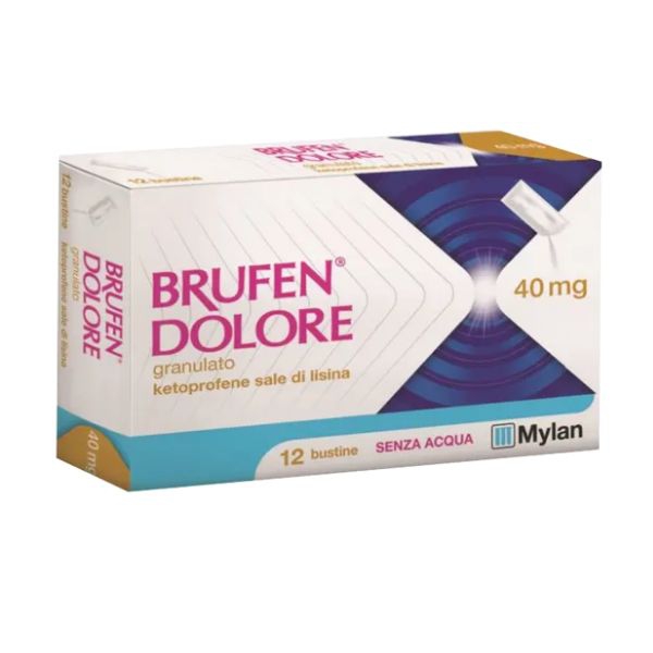 Brufen Dolore 40 Mg Granulato 12 Bustine In Carta/Al/Pe