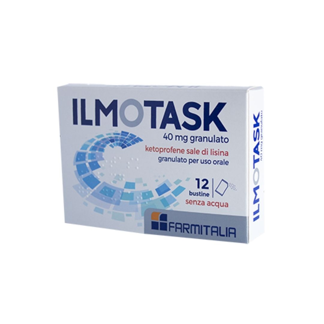 Ilmotask 40 Mg Granulato 12 Bustine In Carta/Al/Pe