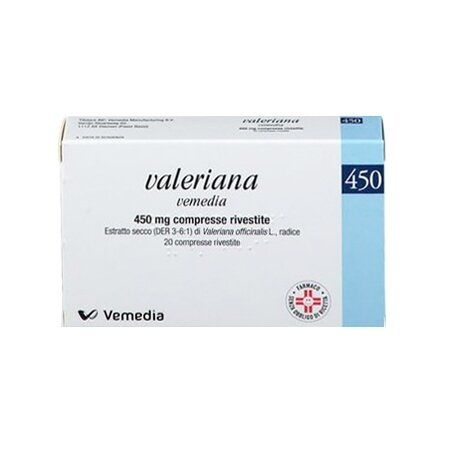 Valeriana Vemedia 20Cpr Riv450 