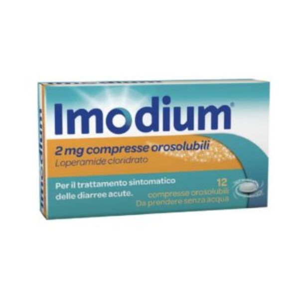 Imodium 12Cpr Orosol 2Mg
