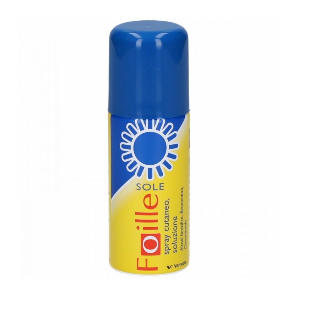 Foille Sole Spray Cutaneo, Soluzione 1 Contenitore Sotto Pressione Da 70 G
