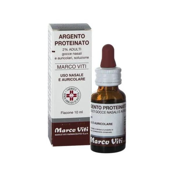 Marco Viti Farmaceutici Argento Proteinato Marco Viti Farmaceutici Argento proteinato*2% 10ml