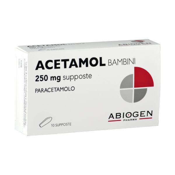 Abiogen Pharma Acetamol Abiogen Pharma Acetamol*bb 10supp 250mg