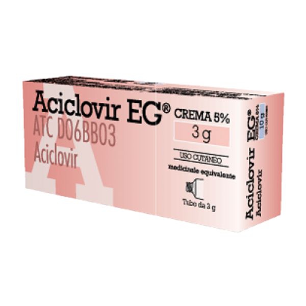 Eg Aciclovir Eg Eg Aciclovir eg*cr 3g 5%