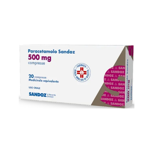Sandoz Paracetamolo Sand Sandoz Paracetamolo sand*20cpr 500mg