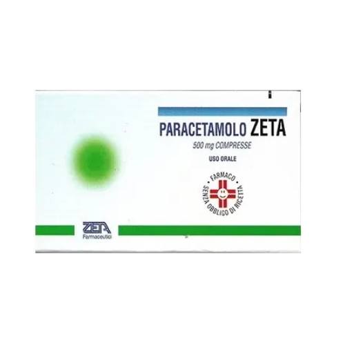 Zeta Farmaceutici Paracetamolo Zeta Zeta Farmaceutici Paracetamolo zeta*20cpr 500mg