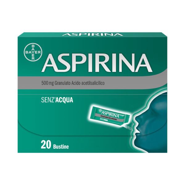 Bayer Aspirina Bayer Aspirina*os grat 20bust 500mg