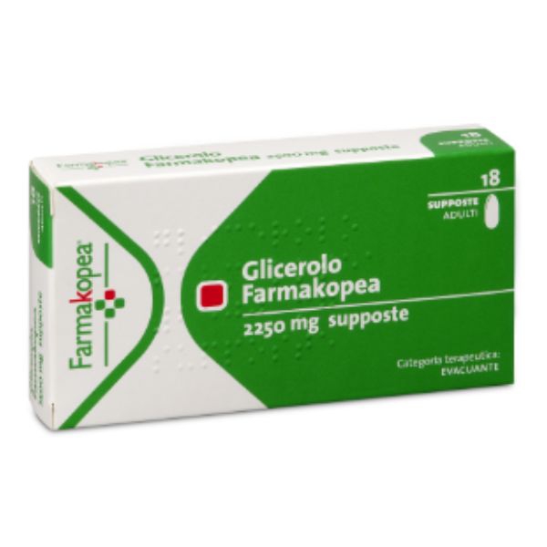 Farmakopea Glicerolo Farmak Farmakopea Glicerolo farmak*18supp 2250mg