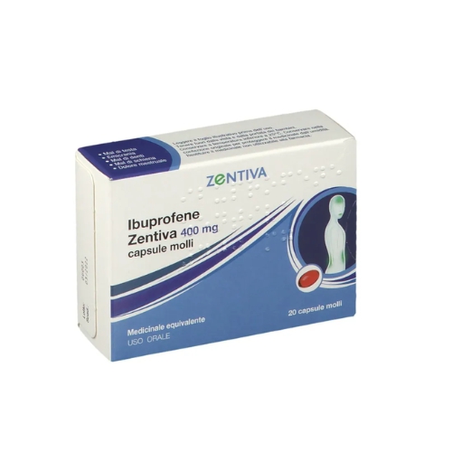 Zentiva Italia Ibuprofene Zen Zentiva Italia Ibuprofene zen*20cps 400mg