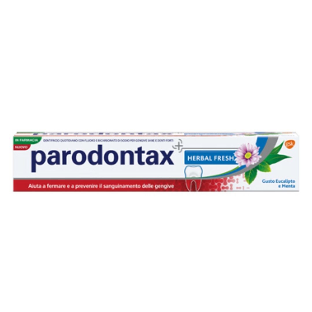 Parodontax Herbal Fresh Dentifricio per i Casi di Sanguinamento Gengivale 75 ml