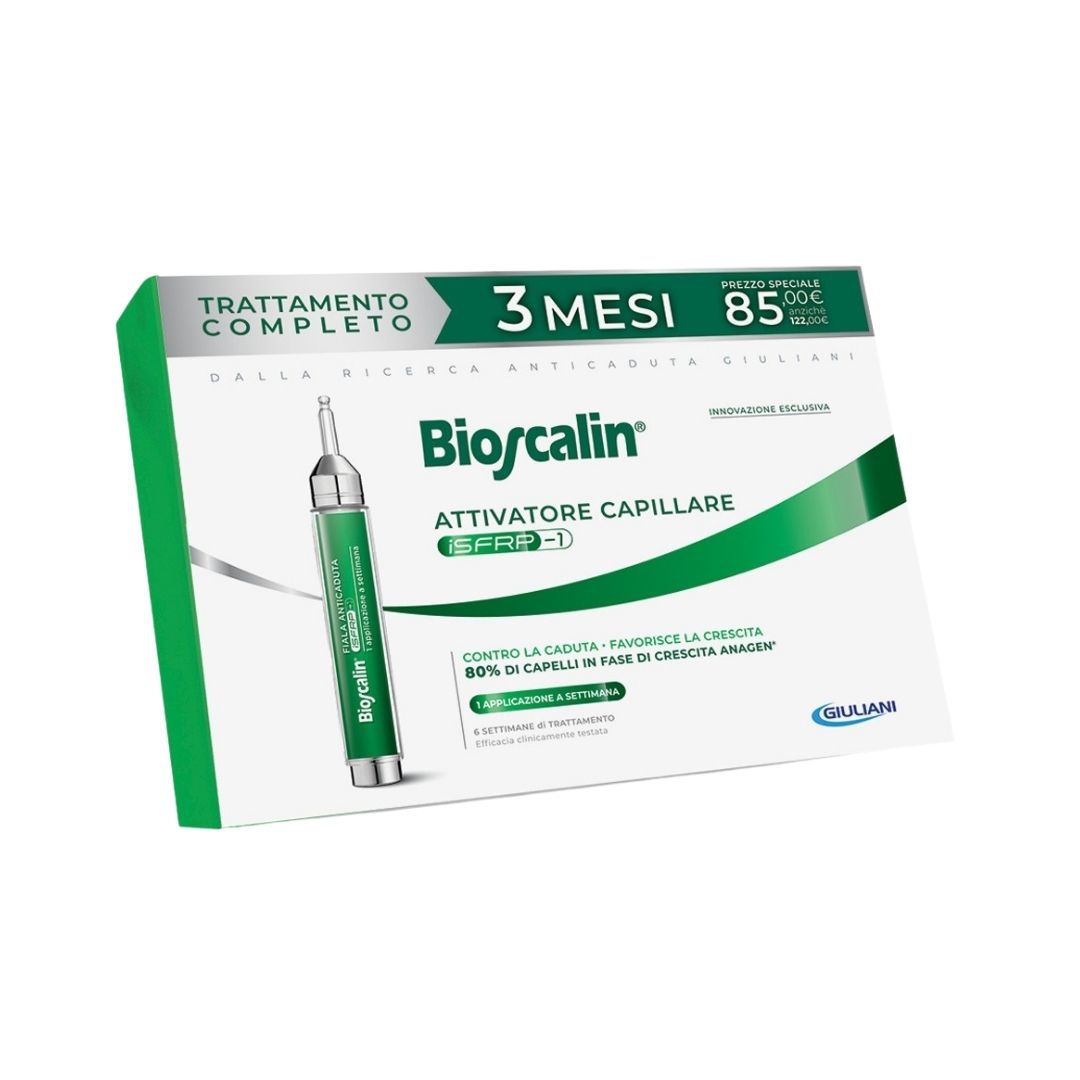 Bioscalin Attivatore Capillare iSFRP 1 Fiale Anticaduta 2 x 10 ml