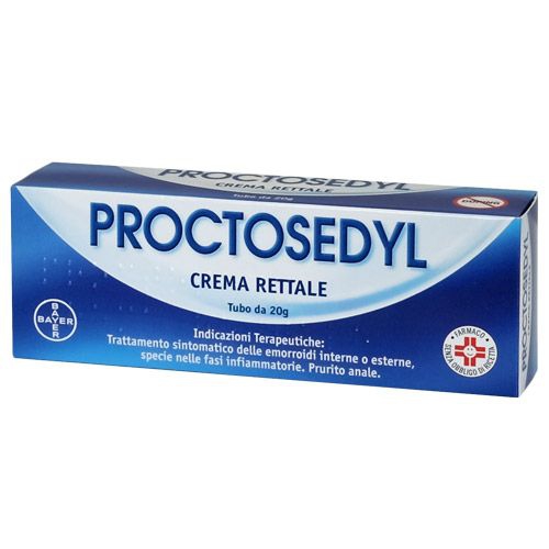 Proctosedyl Idrocortisone Acetato Crema Rettale 20g