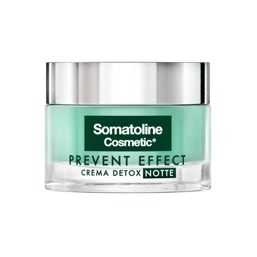 Somatoline Cosmetic Prevent Effect Crema Detox Notte Prime Rughe 50 ml