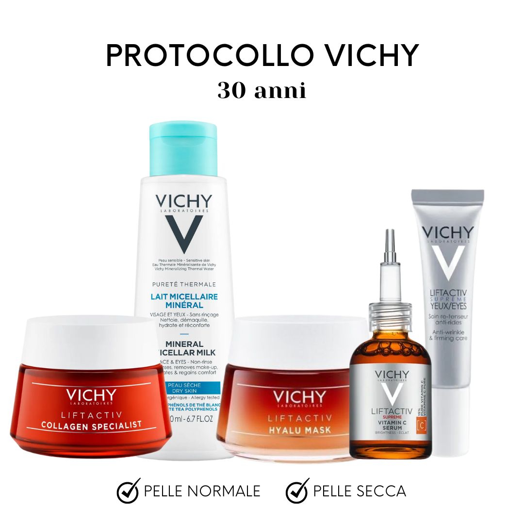 Skincare Protocollo Vichy Pelle da Normale a Secca 30 Anni