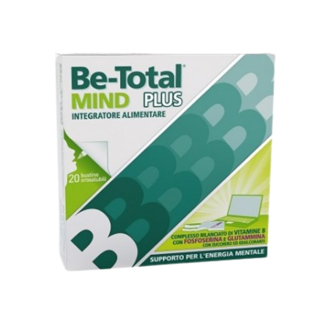 Be-Total Mind Plus Integratore di Supporto per l'Energia Mentale 20 Bustine