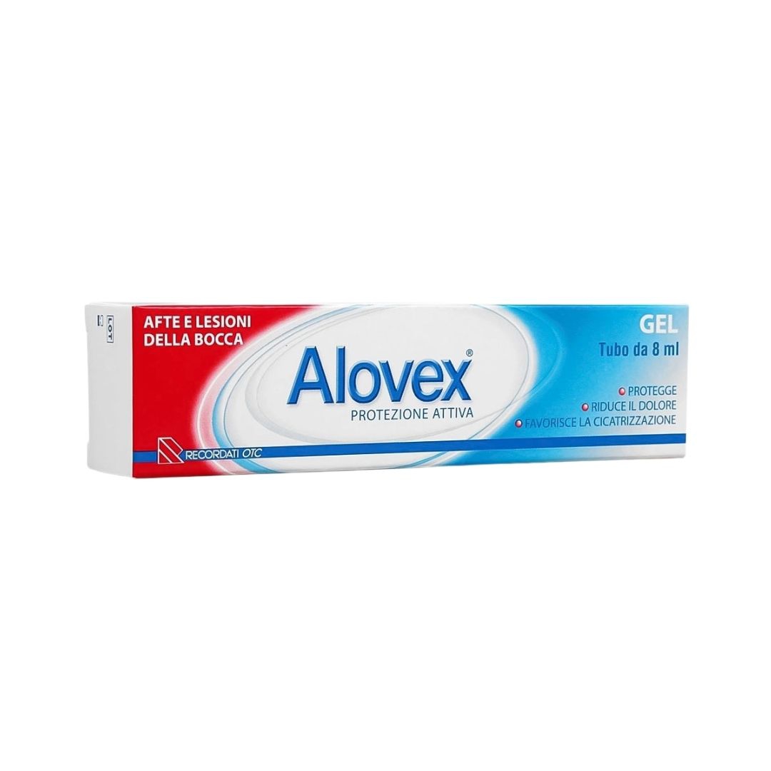 Alovex Protezione Attiva Gel Lenitivo per Lesioni della Mucosa Orale 8 ml