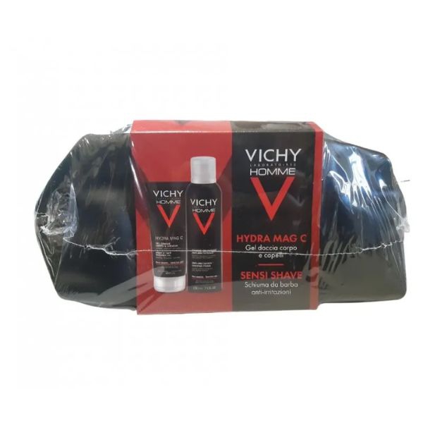 Vichy Kit Uomo Homme Gel Doccia 200 ml + Mousse da Barba 200 ml