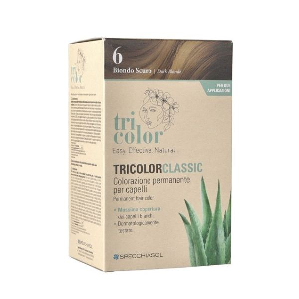 Specchiasol Tricolor Classic Tintura per Capelli 6 Biondo Scuro