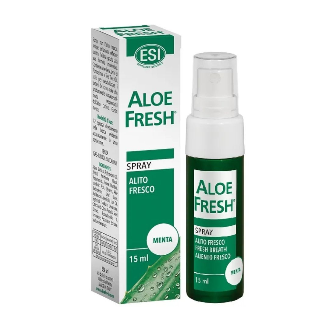 Esi Aloe Fresh Alito Fresco Spray Contro l'Alitosi 15 ml