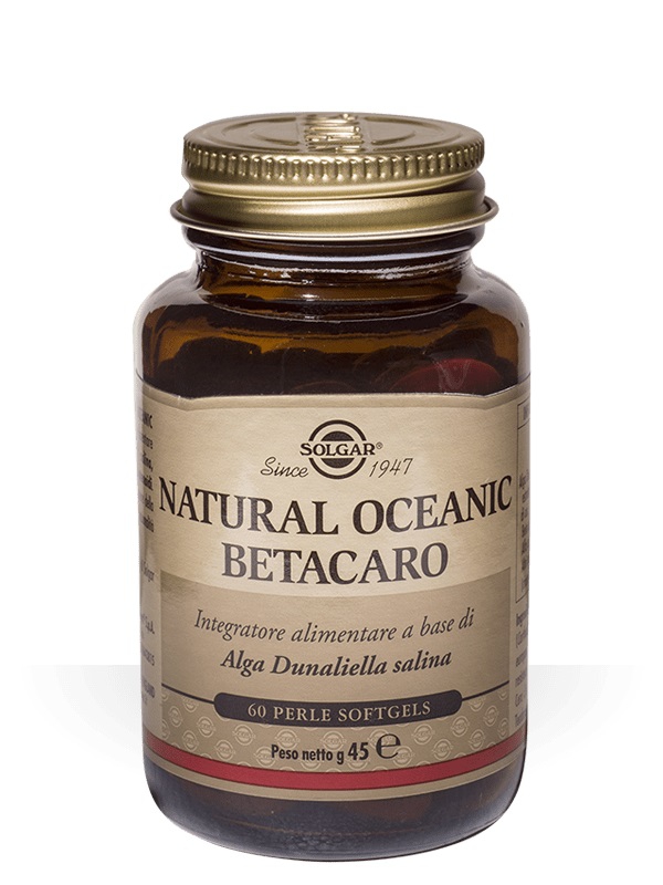 Solgar Multinutrient Natural Oceanic Betacaro Integratore Alimentare 60 Perle