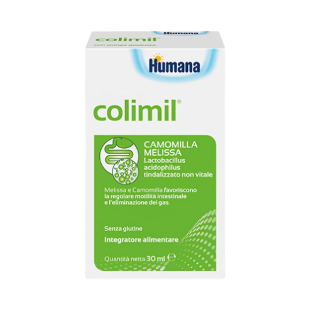 Humana Colimil Integratore Alimentare con Melissa e Camomilla 30 ml