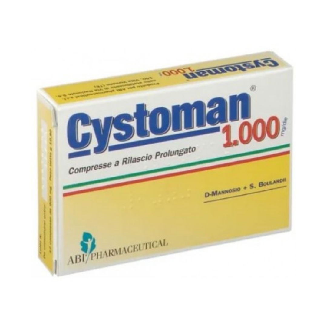 Cystoman 1000 di Fermenti Lattici per la Flora Intestinale 12 Compresse