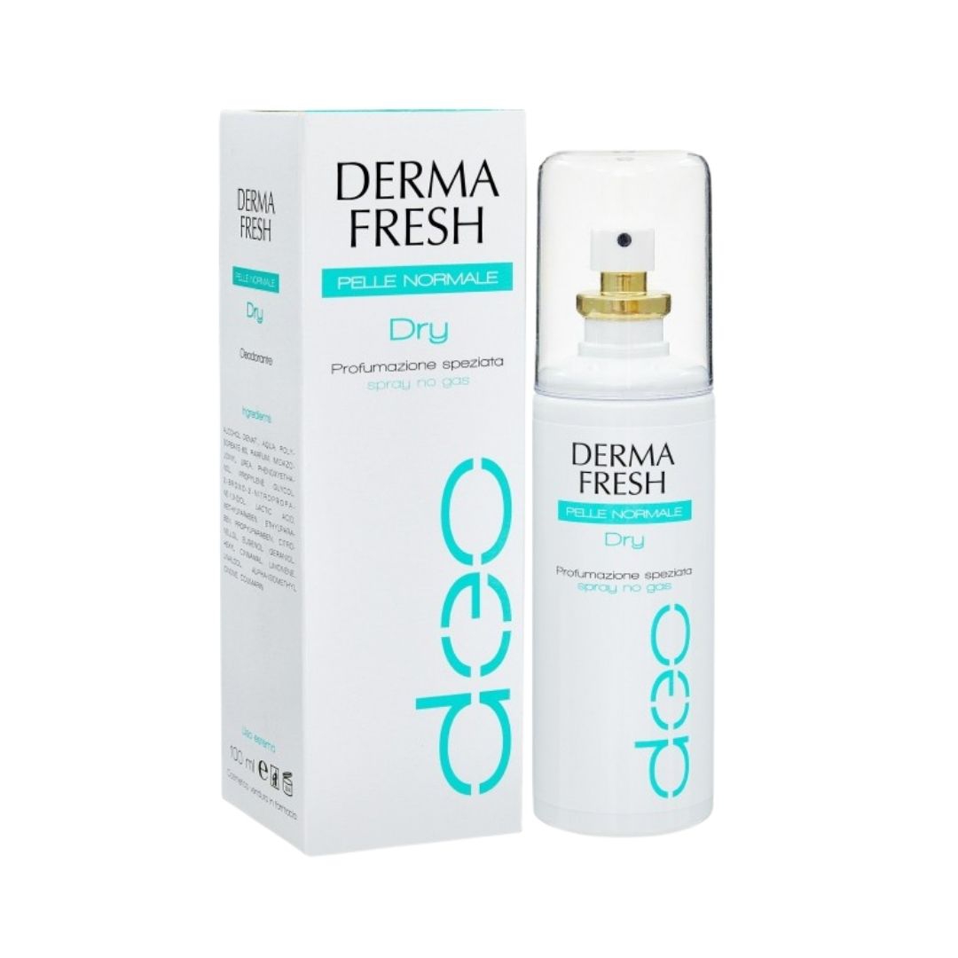 Dermafresh Deo Dry Deodorante per Pelle Normale Profumazione Speziata 100 ml