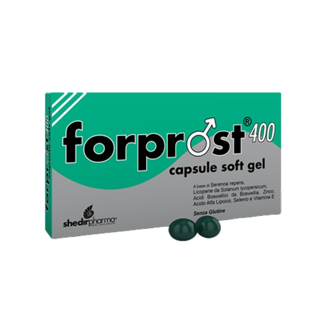 Forprost 400 Integratore per la Funzionalit della Prostata 15 Capsule Soft Gel