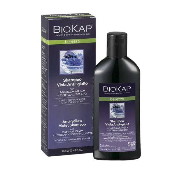 Biokap Bellezza Shampoo Viola Anti Giallo Ravvivante 200 ml