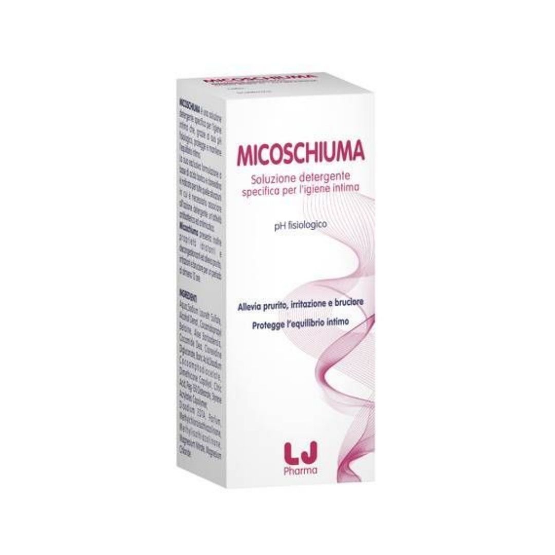 Micoschiuma Soluzione Detergente Igiene Intima pH Fisiologico 80 ml