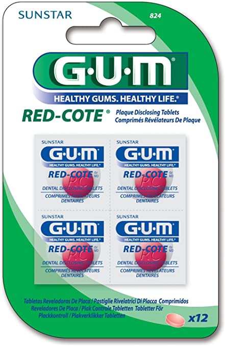 Gum Red cote Riv Placca 12 Pastiglie