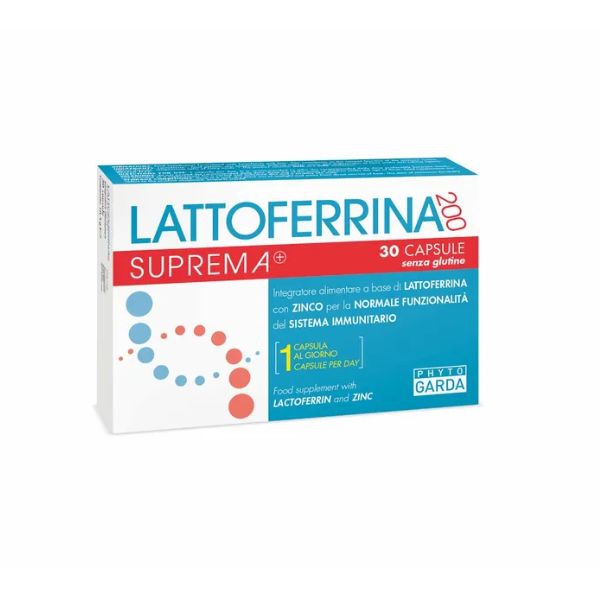 Named Lattoferrina 200 Suprema Integratore per il Sistema Immunitario 30 Capsule