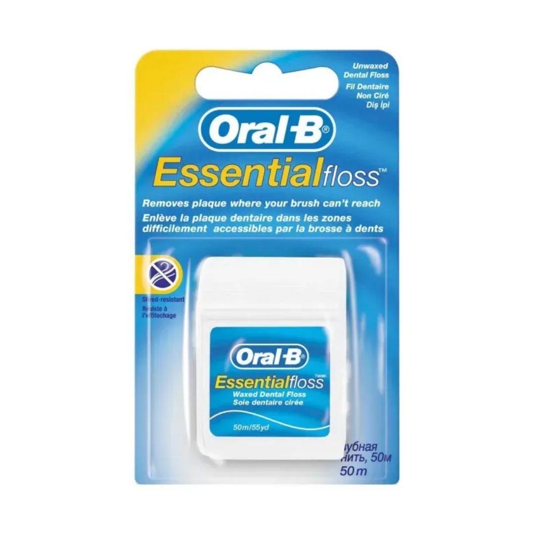 Oral B Filo Interdentale Non Cerato Essential Floss 50 m
