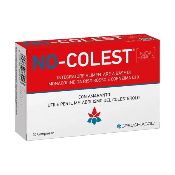 Specchiasol No Colest Integratore per il Metabolismo del Colesterolo 30Compresse