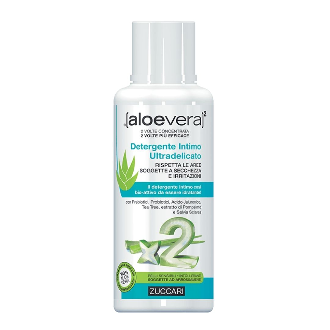 Zuccari Aloevera2 Detergente Intimo Ultradelicato con Probiotici 250 ml