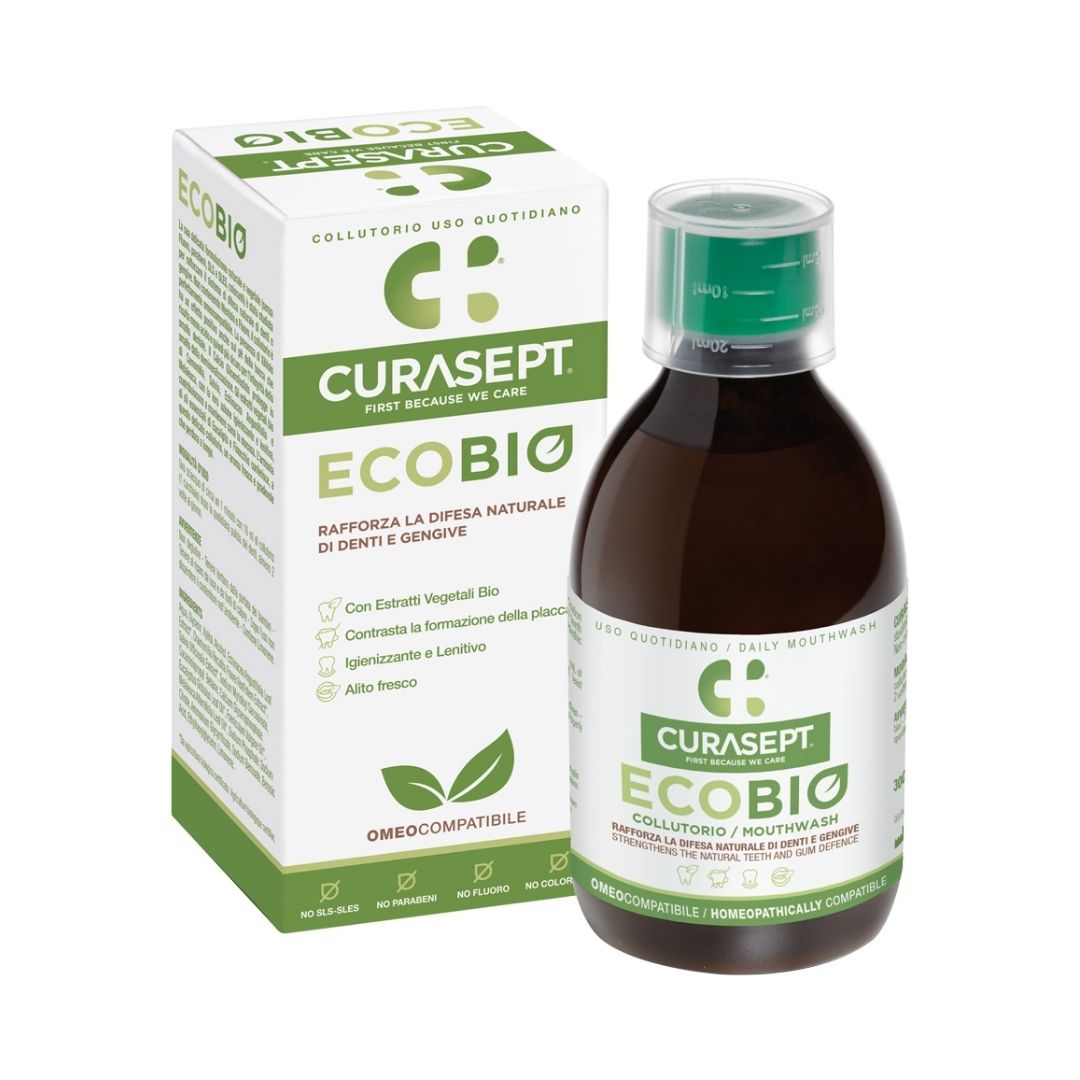 Curasept Collutorio Ecobio Difesa Naturale di Denti e Gengive 300 ml