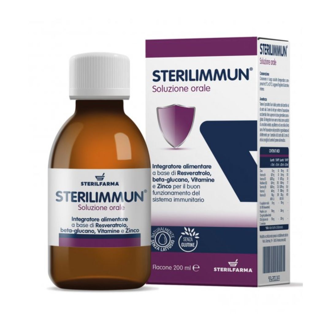 Sterilfarma Sterilimmun Integratore per il Sistema Immunitario 200 ml