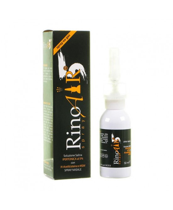 Shedir Pharma  Unipersonale Rinoair 5% Spray Nasale Ipertonico 50 Ml