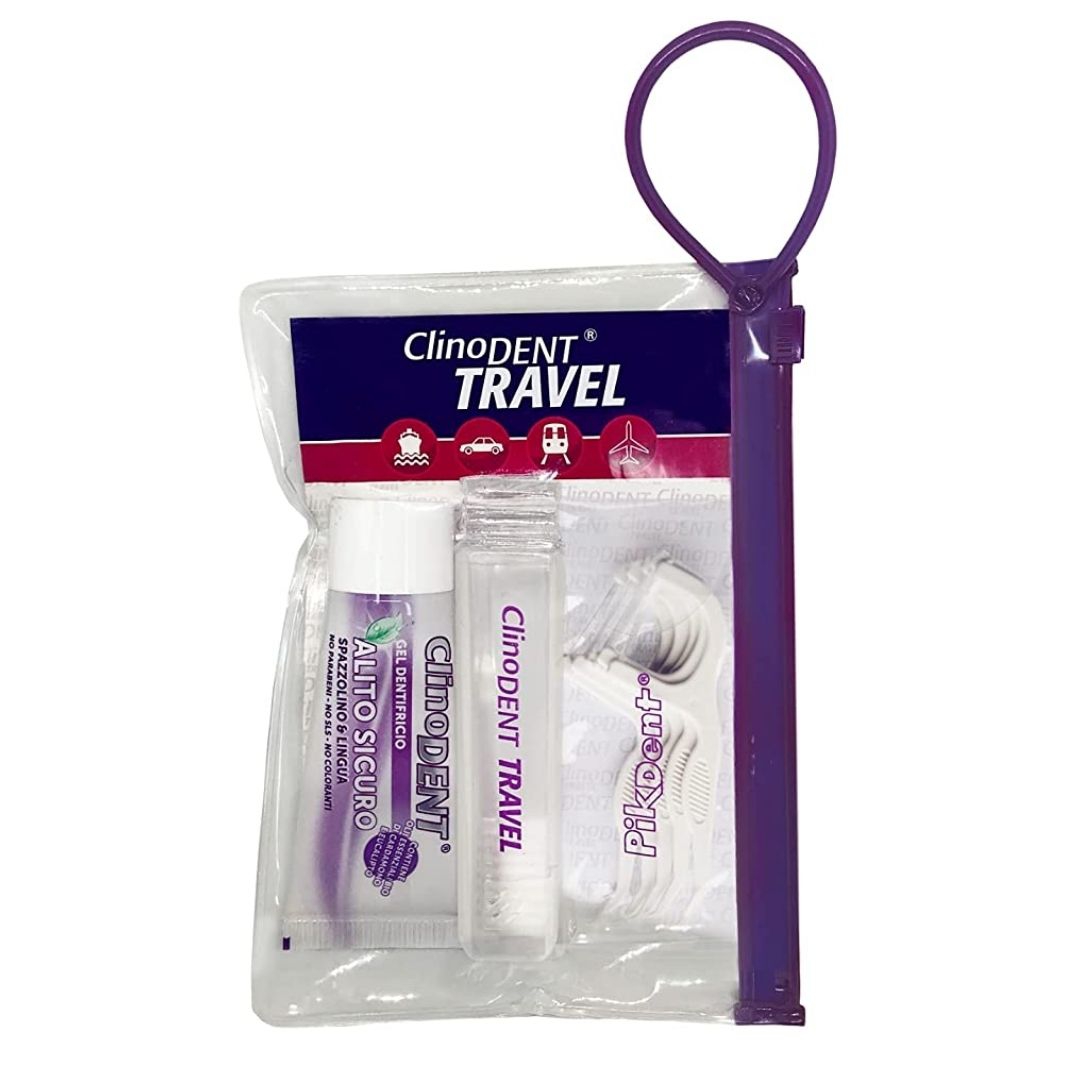 Clinodent Travel Kit per L'Igiene Orale