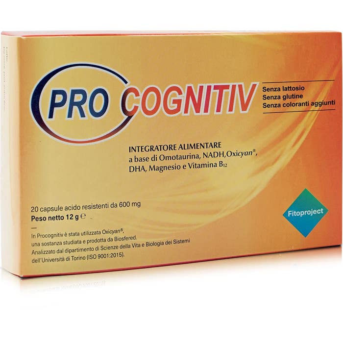 Fitoproject Procognitiv 20 Capsule 12 G