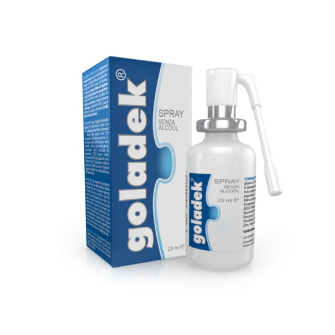 Goladek Spray No Alcool Integratore Alimentare per la Gola 25 ml