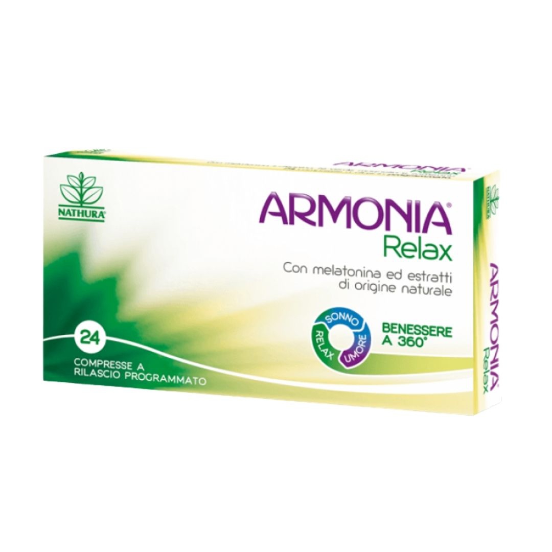 Armonia Relax 1 Mg Integratore a base di Melatonina 24 Compresse