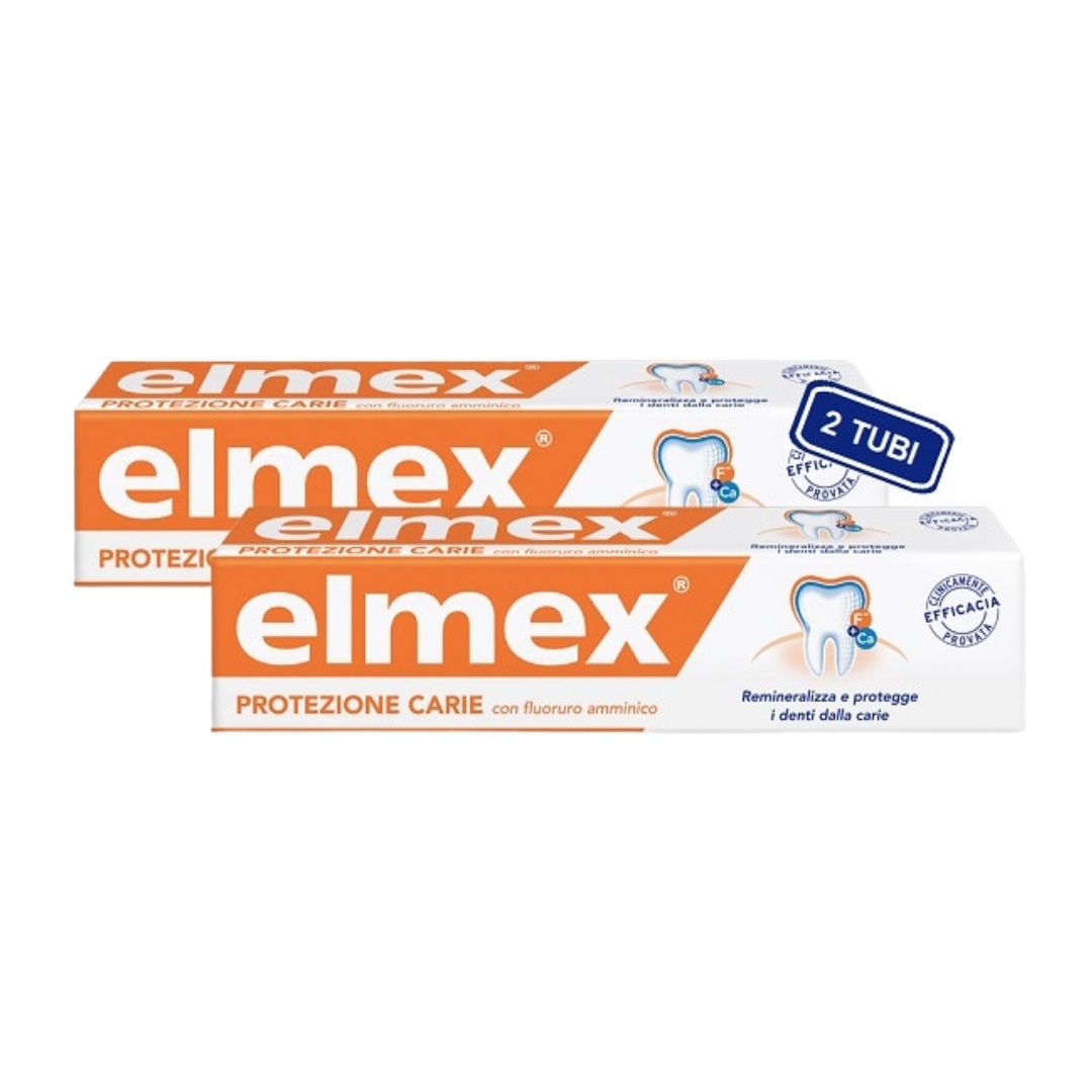 Elmex Protezione Carie Dentifridio 2 X 75 ml